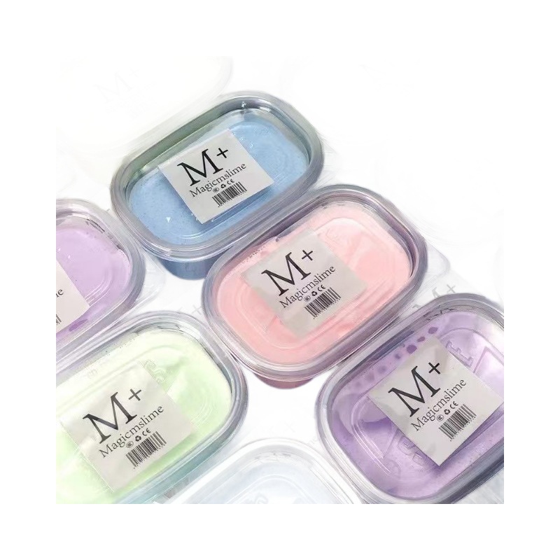 Juguetes para niños M pegamento de arcilla mil hebras pegamento espumante de arcilla ultra ligera hecha a mano diy macarola slime 2 lotes