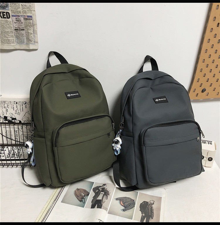 Schoolbag Korean Version Of The Large-capacity Travel Simple Backpack New Fashion Student Backpack display picture 35