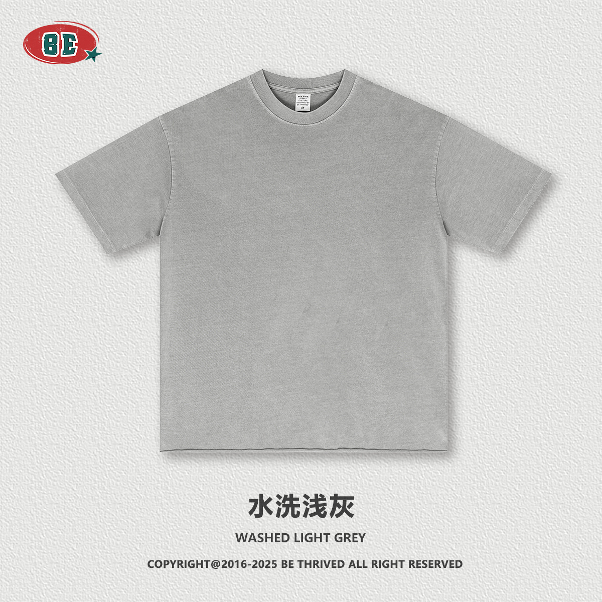 Be Hombres| 2025 verano marca de moda americana pesada azul borde grande hombre camiseta de mangas cortas pantalones cortos set hombre
