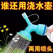 浇花喷嘴头太阳花喷壶头两用花洒喷头便携浇水喷头家用小型洒水器