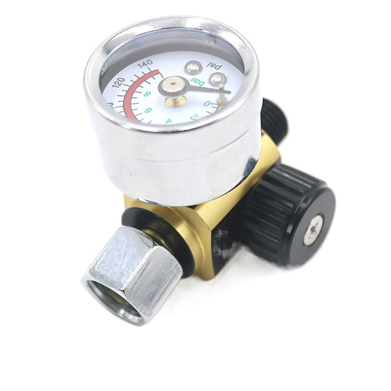 Пистолет-распылитель Ronghao Золотой Регулятор давления воздуха водомасляный сепаратор краска регулятор давления пистолета-распылителя