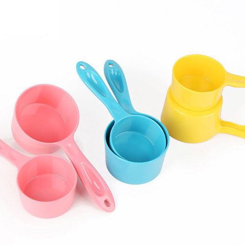 Hup semi-circular handle dog food spoon pet dog food spoon quantitative feeding shovel measuring cup pet manufacturer