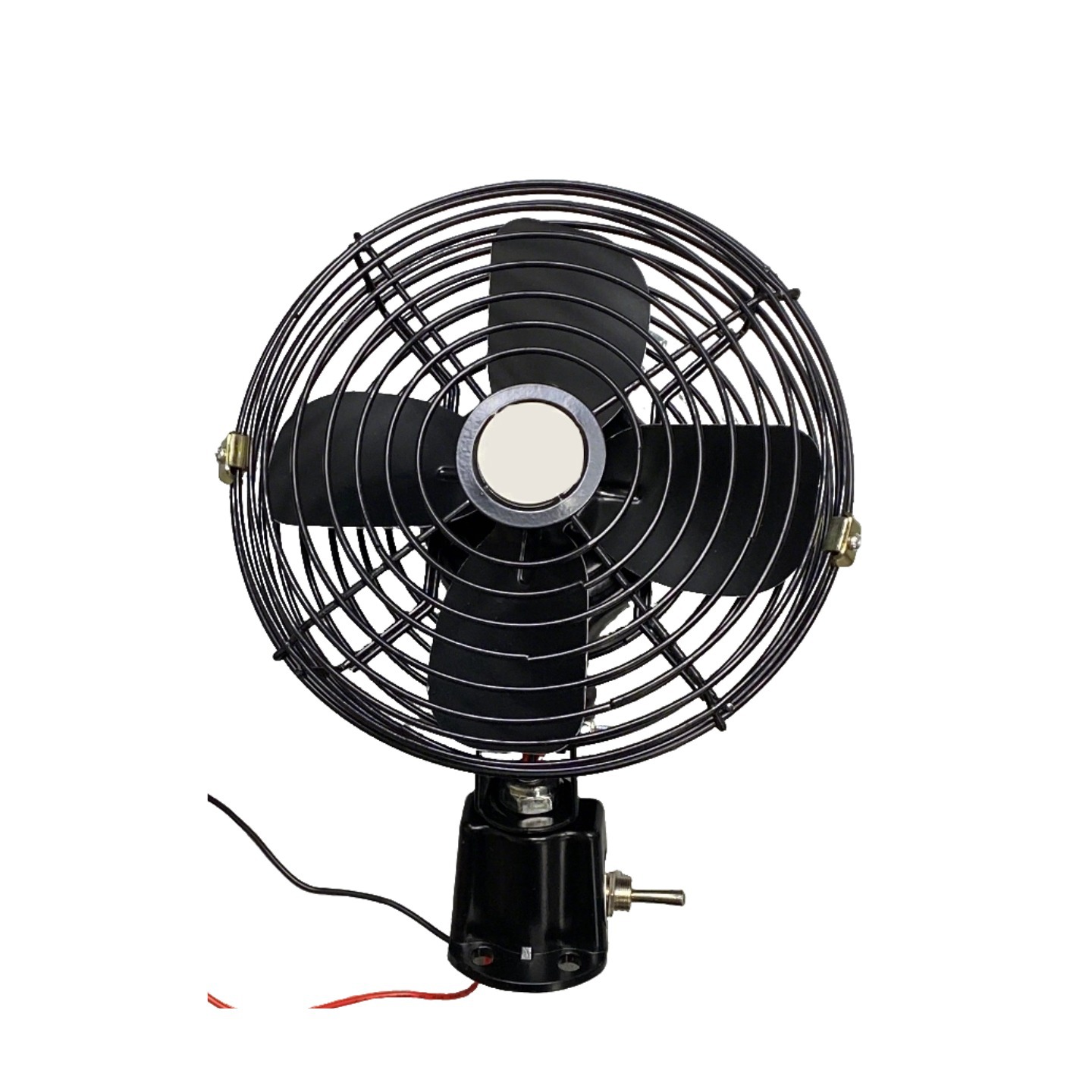 Construction Vehicle Fan 24V Heavy-Duty Truck Strong Wind Ultra-Quiet 12V Car Van Powerful Wired Electric Fan