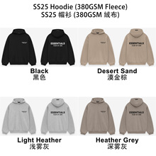 25SS 24FW ��ñ�l��ӡ��ESSENTIALS����ñ��Hoodie�羳