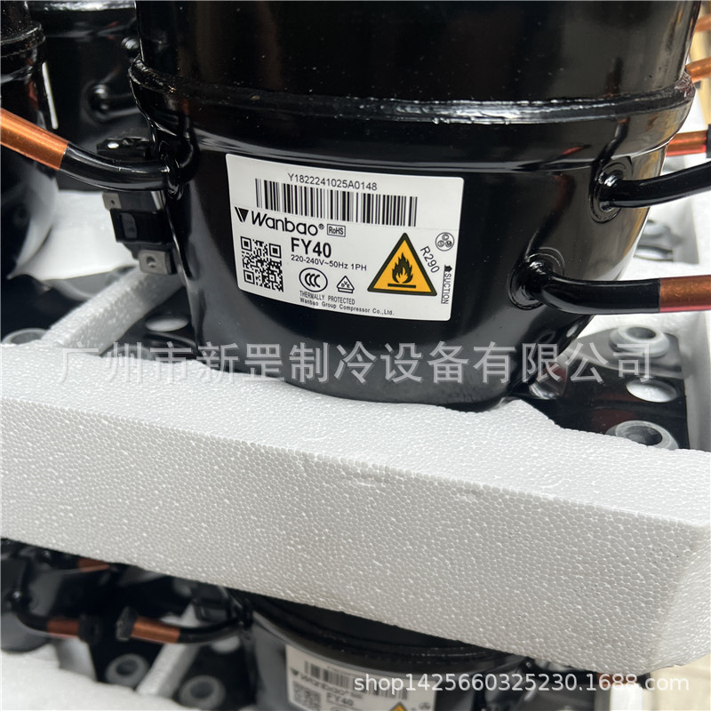 Original Wanbao Refrigerator Compressor Fka55Ml R290 220V Environmental Test Equipment Deep Cold Refrigerator