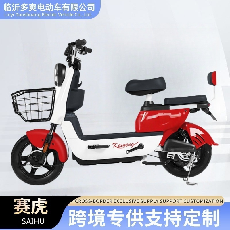 赛虎电动自行车源头厂家48V两轮电动车跨境批发助力电瓶车电单车|undefined