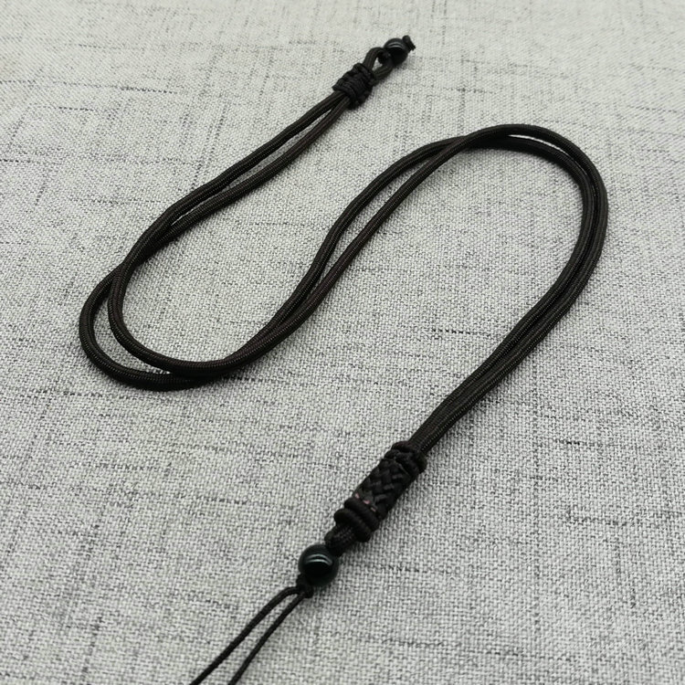 智贝详情图_9翡翠玛瑙吊坠挂绳子可调节项链绳玉石玉器玉佩饰品