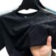 Ice Silk Summer Short-sleeved T-shirt Middle-aged Men's New Breathable Casual Round Neck Thin Jacquard Half-sleeved Top Cross-border