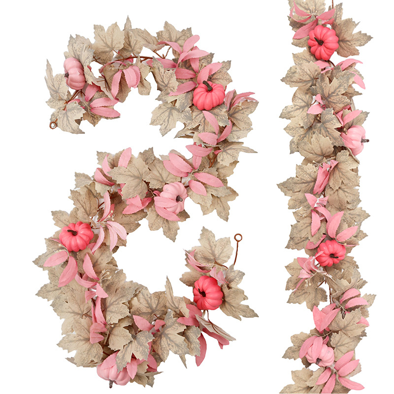 Realistic white fuchsia maple leaf