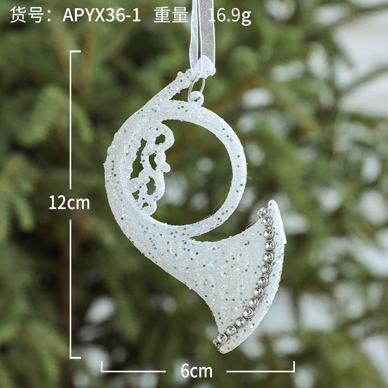 Blanco instrumento musical un colgante/pieza/16,9G