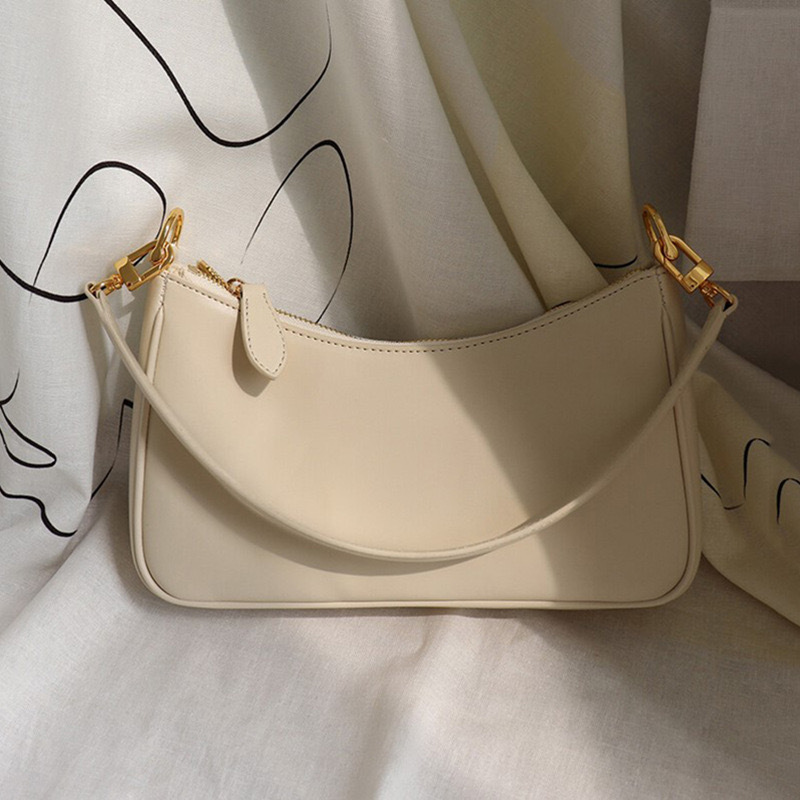 Luxury Niche Women's Handbag 2024 New Summer French Fashion Baguette Bag Underarm Shoulder Crossbody Bag Trendy - Thumbnail 2