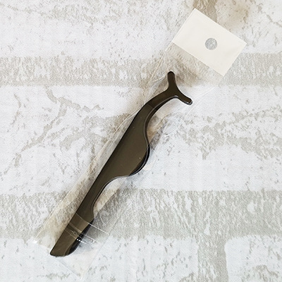 Aplicador y pinzas para pestañas postizas, de plástico multifunción