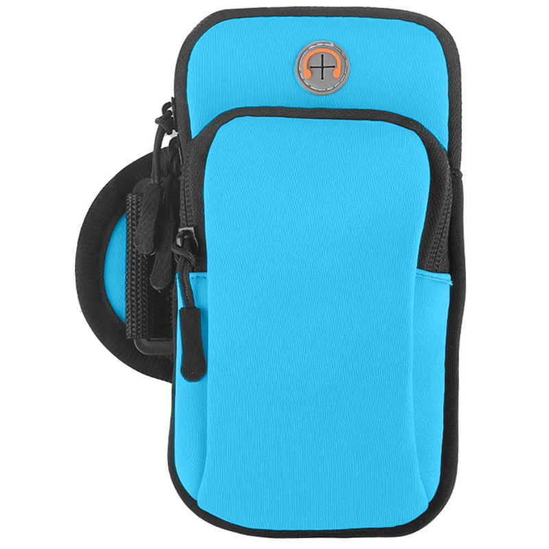 Unisex Sports Solid Color SBR Waist Bags display picture 9