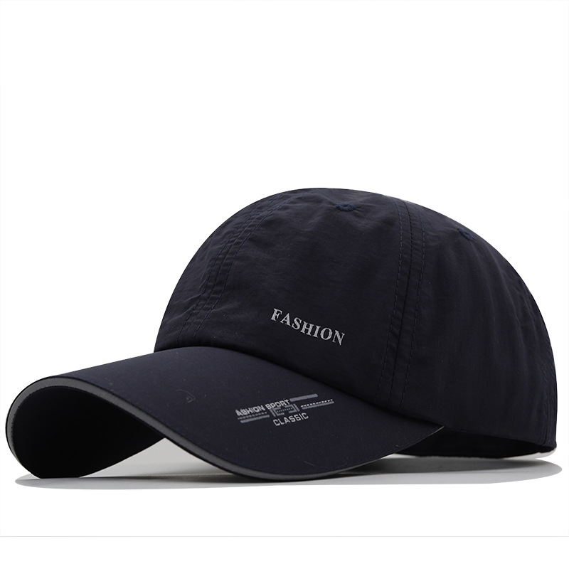 Unisex Fashion Solid Color Emoroidery Curved Eaves Baseball Cappicture2