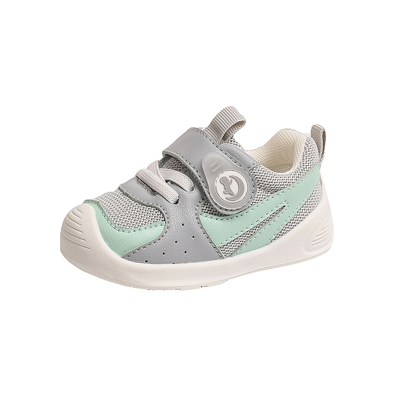 Zapatos para bebés pequeños otoño nuevos zapatos funcionales para bebés femeninos zapatos individuales para niños de suela suave antideslizante modelos de primavera y otoño de 1 a 3 años