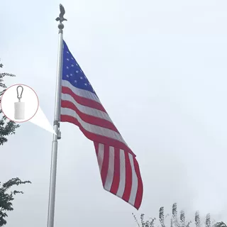 重型旗帜配重保证旗帜在户外有风时保持直立适用于内绞索旗杆