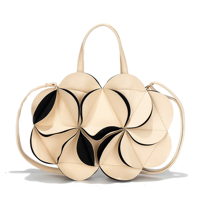 【Returning Customer Discount】Cross-Border Hot-Selling Japanese and Korean Trendy Niche Design High-End Floral-Shaped Handbag