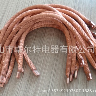 Guangdong Manufacturer Processing Copper Braided Soft Connection Copper Twisted Wire Soft Connection Copper Ground Wire Soft Connection