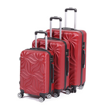 ABS材质高质量拉杆箱简约时尚大容量行李箱出差旅游多款创意箱包