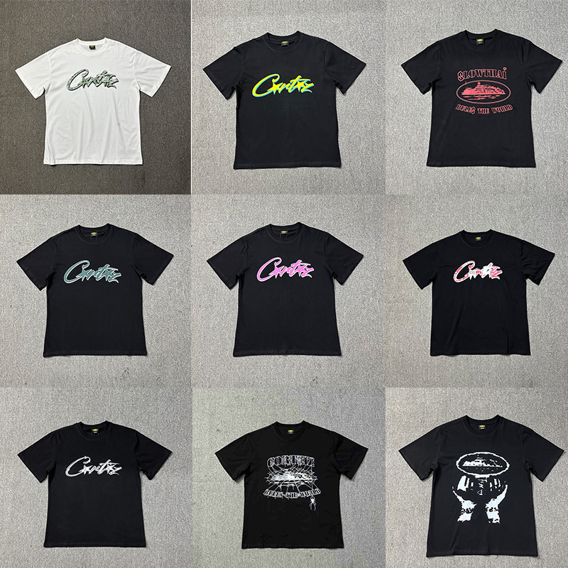 Loose Street Style g Heart Short-Sleeve Tee Corteiz Loose Vlone American Style Unisex Fo Devil Loose Street Style g Heart Short-Sleeve Tee Corteiz Loose Vlone American Style Unisex Fo Devil