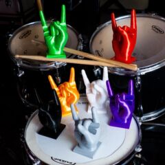 現品Drumstick displayshow stand "Rock hand" | Creative Gift