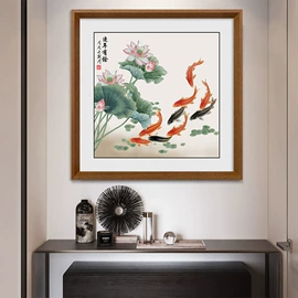 现代装饰画;国画;墙贴