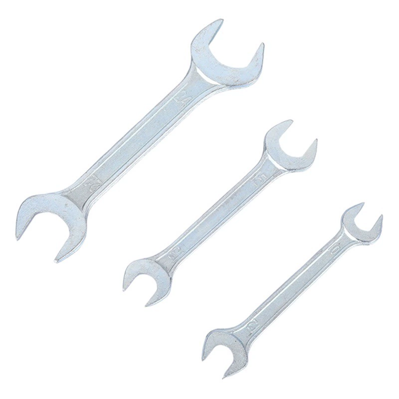 Открытый гаечный ключ высокой твердости оцинкованный ковочный ключ Двойной ручной гаечный ключ оптовая продажа с завода