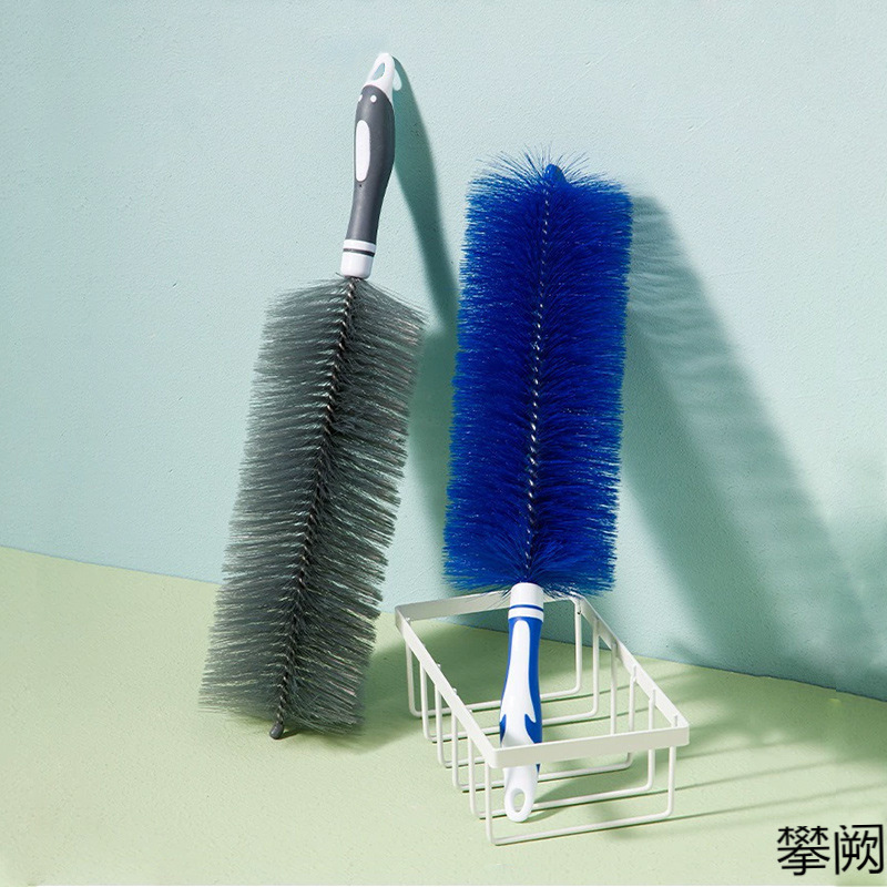 Fan Brush, Air Conditioner Dust Removal Brush, Bendable Screen and Blinds Cleaning Brush, New Household Cleaning Tool, Convenient Portable Model