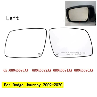 68045693AA 68045692AA is suitable for 09-20 Dodge Journey Coolwee heated rearview mirror lenses (Car mirror)