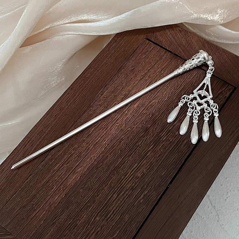 Nuevo estilo chino flange flores alfileres de cabello de alta calidad mujer cabeza trasera alfileres de cabello chino cheongsamos alfileres de cabello tocado