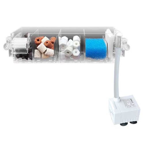 Jinlijia fish tank filter, oxygen generator and filtration all-in-one machine, low water level, wall-mounted circulation system, three-in-one turtle tank
