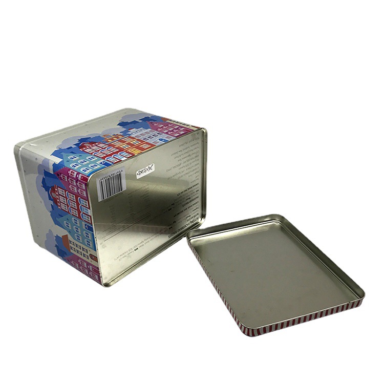 Caja de Hojalata Musical Rectangular para Embalaje de Juguetes
