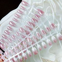 30片手工穿戴美甲新款電鍍漸變ins純欲可拆卸美甲貼片