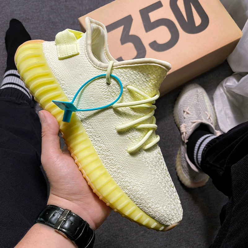 Путианская фабрика 350V2 Miaoyeezy Limited Полное небо Ангел настоящие спортивные кроссовки для мужчин и женщин