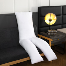 二次元等身抱枕枕芯 分腿双开孔PP棉羽丝绒游戏动漫周边大靠枕头