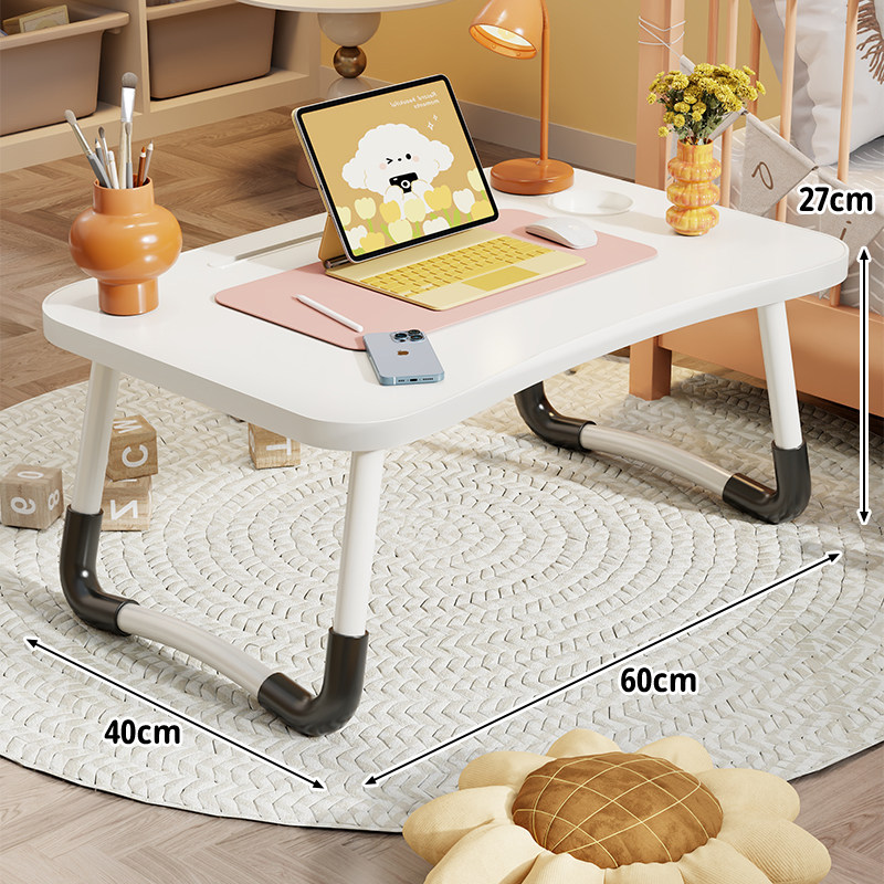 Mesa Plegable para Cama, Multifuncional, para Dormitorio y Estudiantes