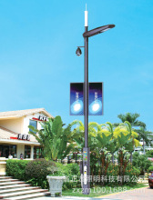 批发定制民族特色文化风格城市智慧路灯单灯控制多杆合一户外灯