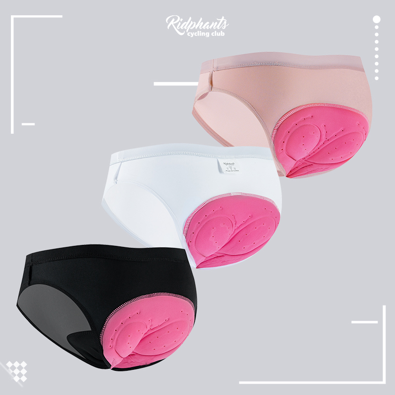Ridphants Cycling Underwear Women's Triangle Silicone Pad Moisture-Wicking Breathable Quick-Drying Cycling Pants Ridphants Cycling Underwear Women's Triangle Silicone Pad Moisture-Wicking Breathable Quick-Drying Cycling Pants