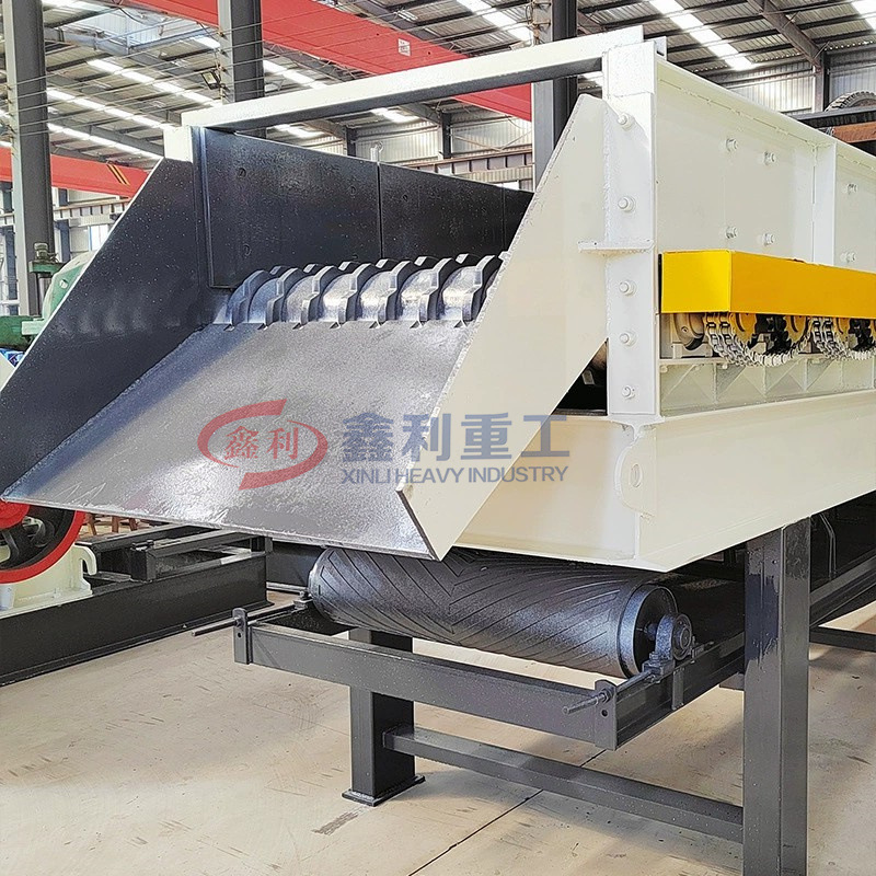 鳞板链板给料输送机 泥石分离一体机 滚链板上料  防堵分选机