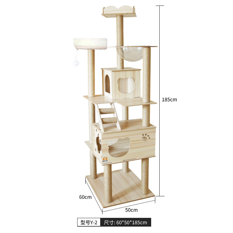 Dr bambú color madera gatos grandes gatos árboles gatos nido gatos agarrar tablero de cabina gato salto gatos torre gatos juguetes al por mayor