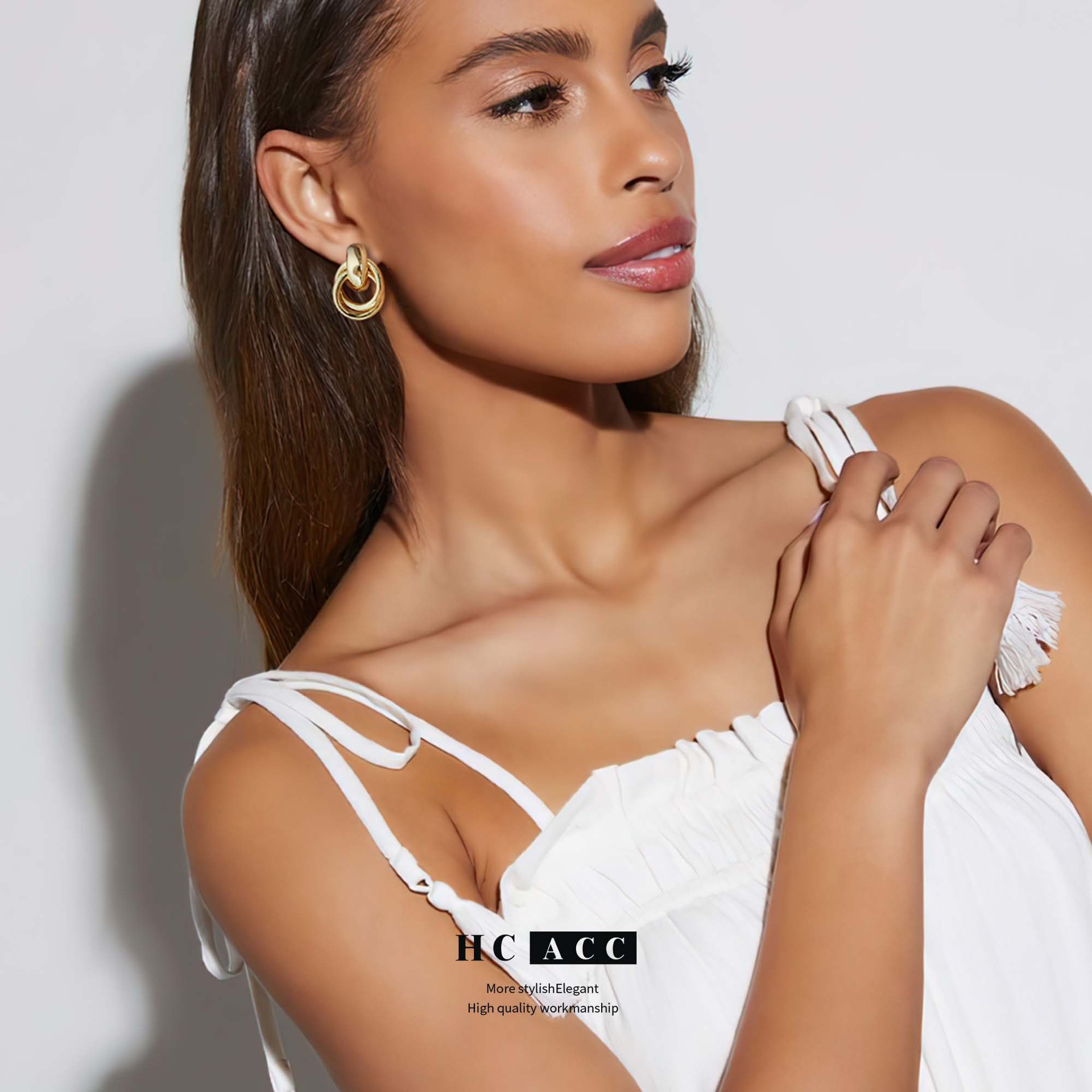 europe-and-the-united-states-hot-selling-fashion-copper-plated-18k-real-gold-personality-multi-layer-winding-geometric-earrings-personality-simple-ring-earrings