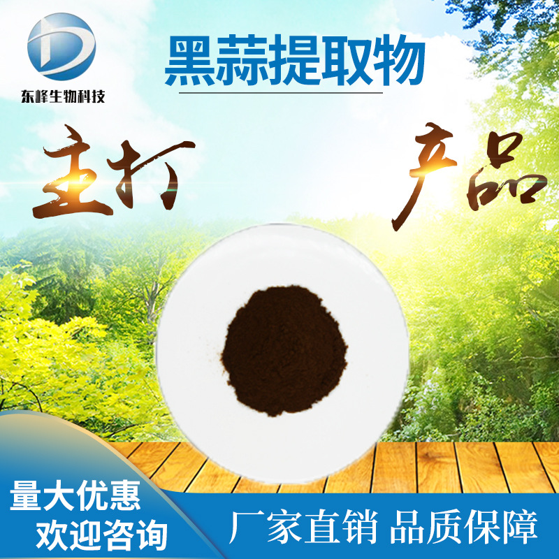 10:1黑蒜提取物 食品原料黑蒜粉包邮黑蒜多酚现货供应黑蒜提取物