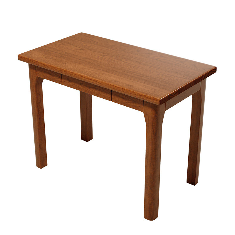 Mesa de escritorio estrecha de madera sólida dormitorio pequeño escritorio de escritorio