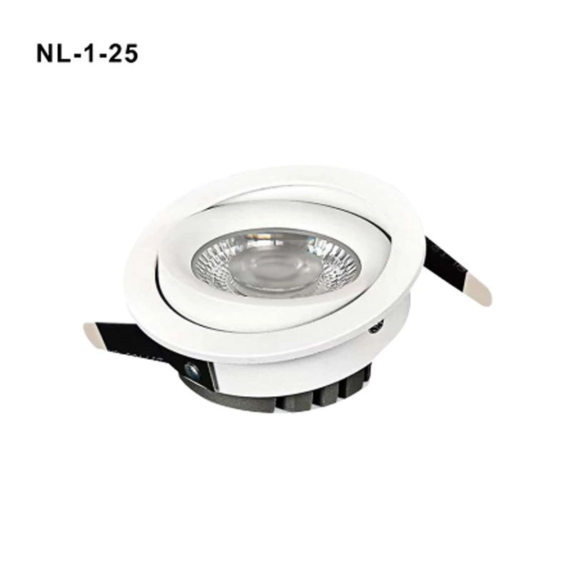 Встроенный шкаф 3 Вт, витрина, магазинный прожектор, светодиодный маленький прожектор для ювелирных изделий, регулируемый угол, лампа «бычьи глаза», отверстие 35 мм