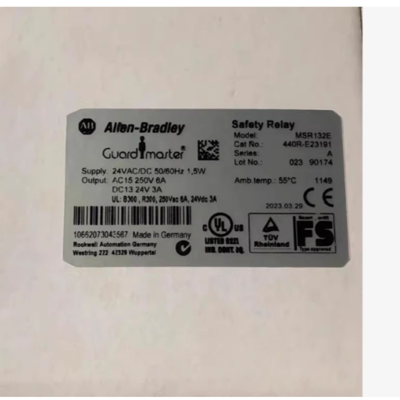 AB罗克韦尔安全继电器440R-E23191