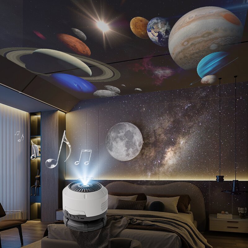 跨境地球仪礼物usb台灯高清调焦小夜灯卧室满天星空灯氛围投影灯|undefined