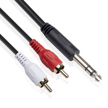 �羳��Ʒ 6.35���D�pRCA�����l�B�Ӿ� 6.35mmɏ���^һ�ֶ����l��