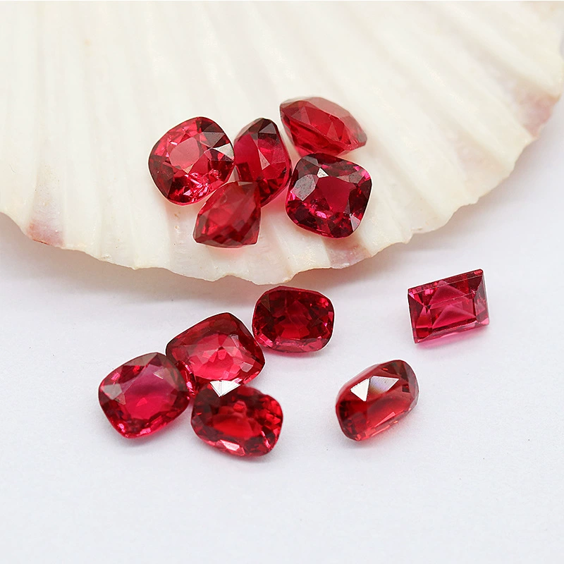 Organic square quality multicoloured gemstone for ring, stone inlay, wholesale, with gem