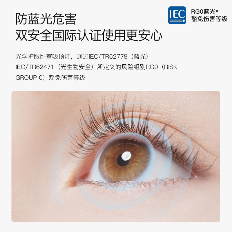 Luz de sala de estar de espectro completo simple moderna crema viento pasillo luz principal 2025 nuevo dormitorio nubes lámparas de techo