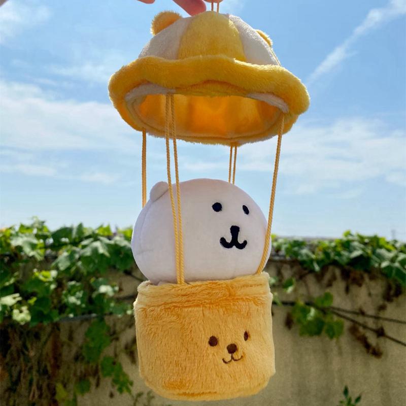 Cross-Border Applicable Cute 10cm Doll Hot Air Balloon Outfit Cartoon Creative Plush Toy Decoration Dimoo Plush